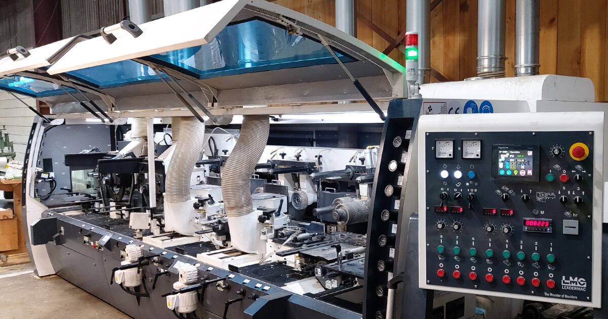 Leadermac planer/moulder & grinder - Lockwood Group | MHM Automation